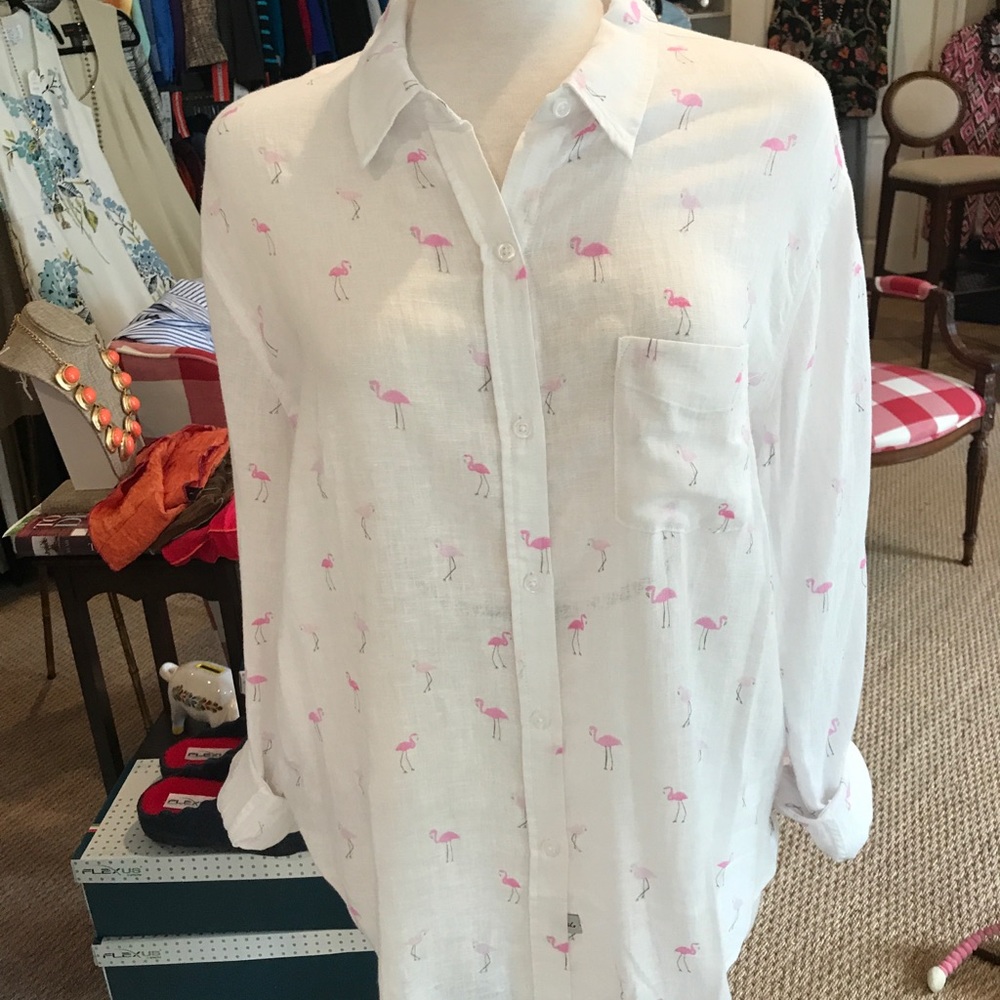 Rails- Charli button down blouse